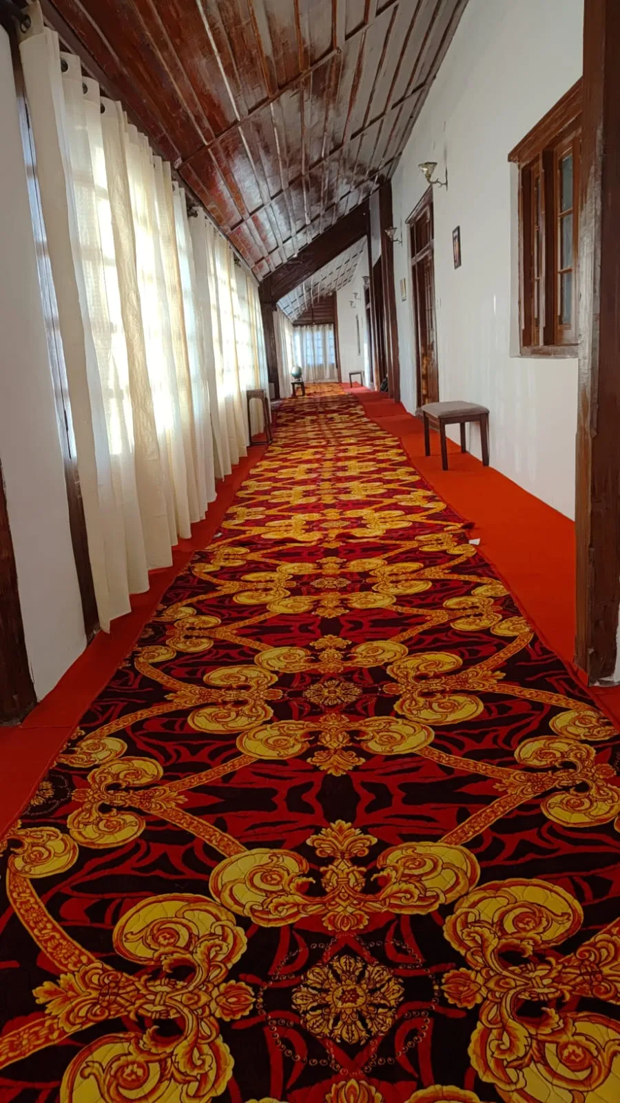 Royal suite details at The Palace Homestay Junga near Shimla